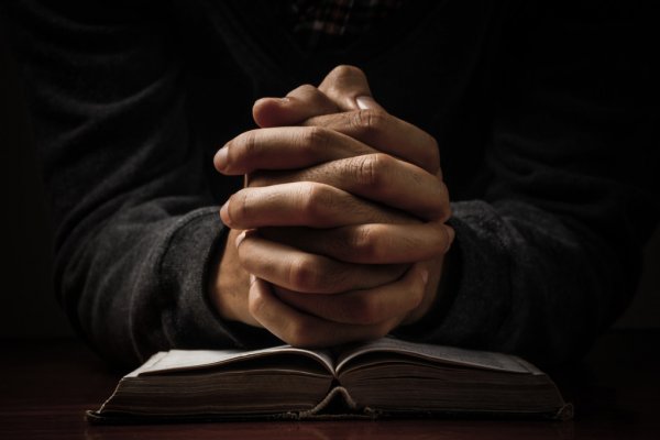 THE IMPORTANCE OF MORNING PRAYER Bibleandprayers Com   Depositphotos 58553591 Stock Photo Praying Hands With Bible 1 