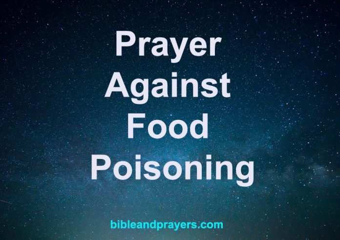 Prayer Against Food Poisoning