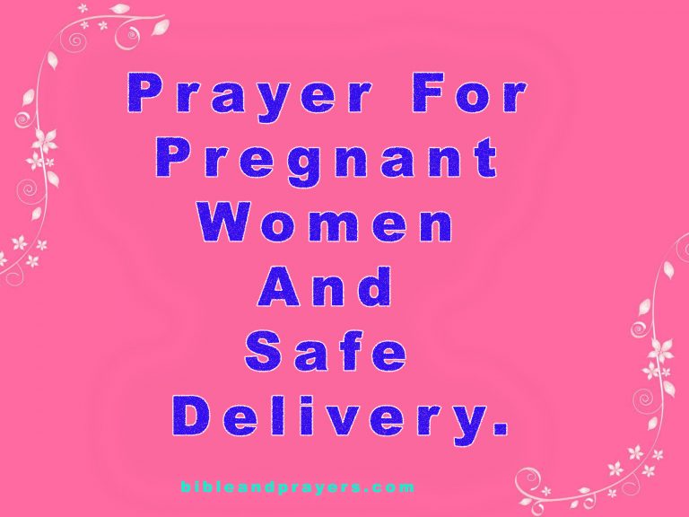 Prayer For Pregnant Women And Safe Delivery.