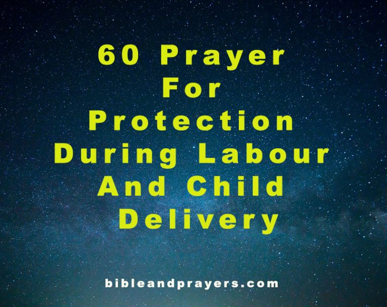 60 Prayer For Protection During Labour And Child Delivery