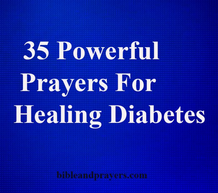 Powerful Prayers For Healing Diabetes