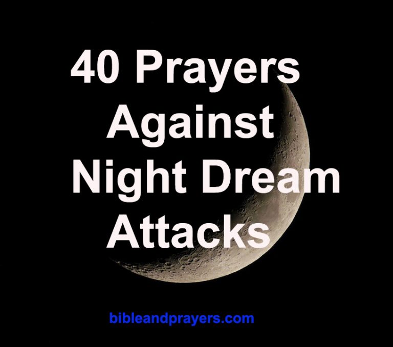 40 Prayers Against Night Dream Attacks