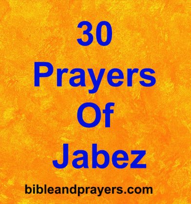 prayers of jabez