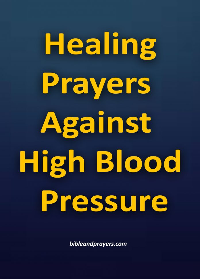 Healing Prayers Against High Blood Pressure