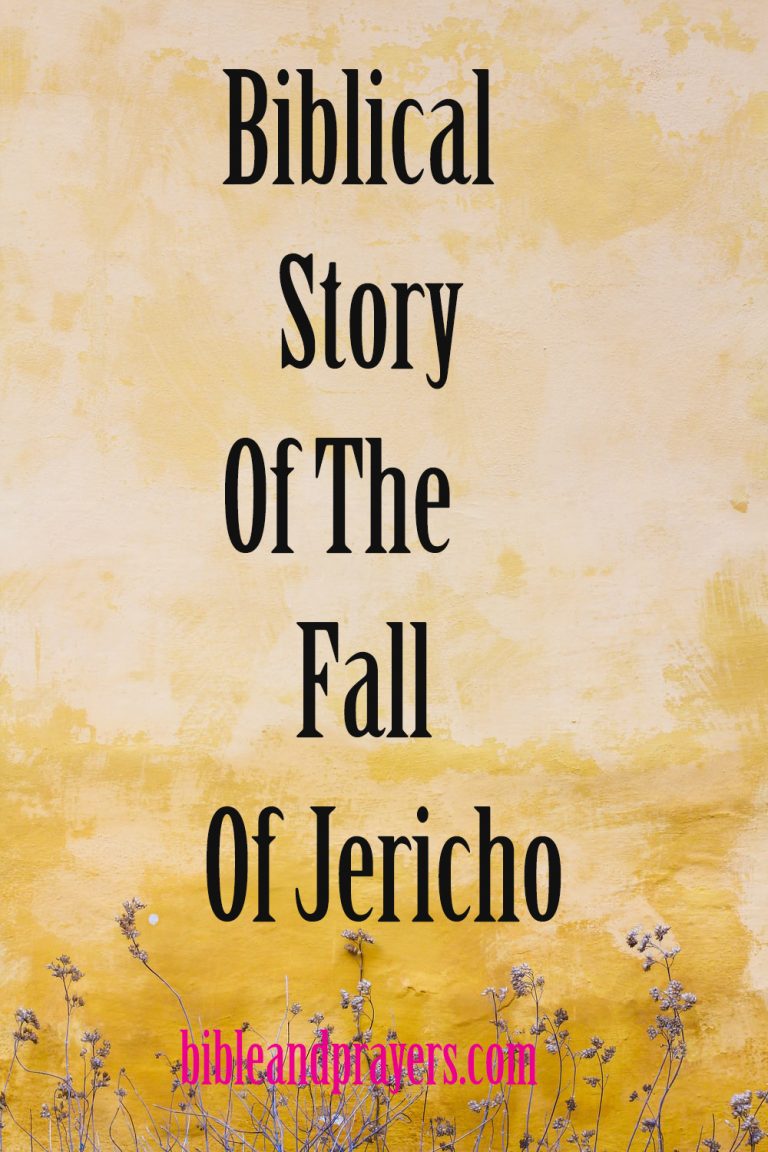 Biblical Story Of The Fall Of Jericho