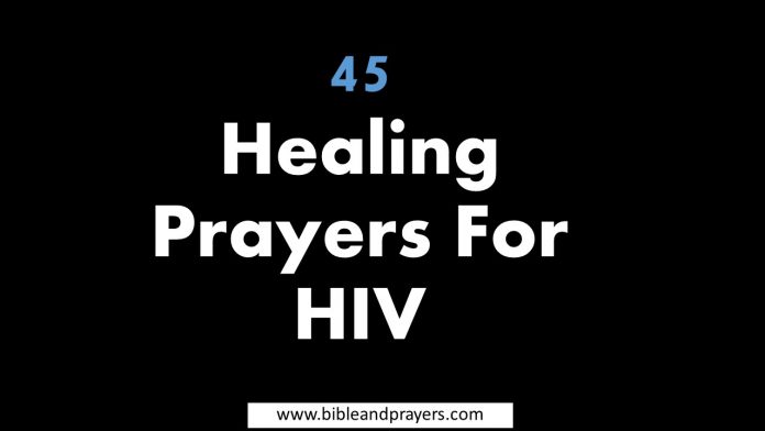 Healing Prayer Points For HIV/AIDS.