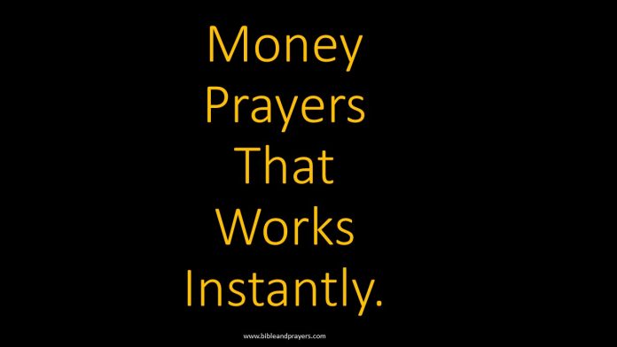 Money Prayers That Works Instantly.