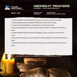 Midnight Prayers With Bible Verses