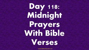 Midnight prayers is very important and necessary for a Christian and one of the striking force for a child of God