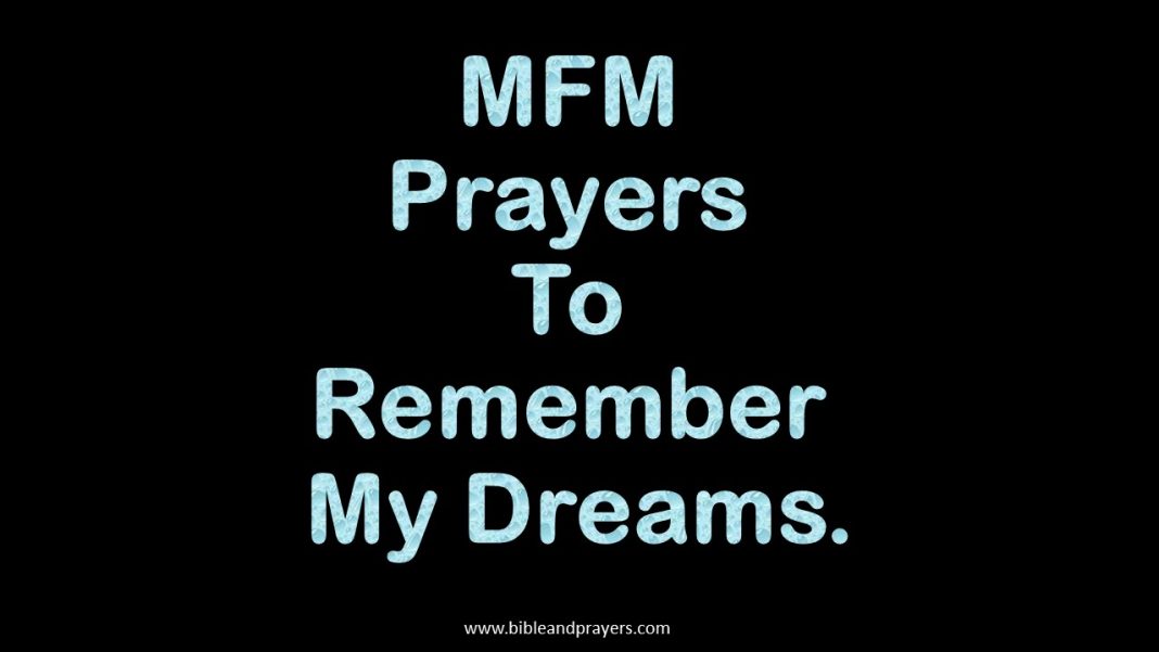 mfm-prayers-to-remember-my-dreams-bibleandprayers