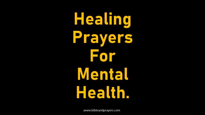 Healing Prayers For Mental Health.