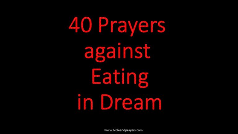<strong>Prayers Against Eating In The Dream When Fasting.</strong>