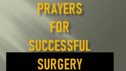 Prayers For Successful Surgery