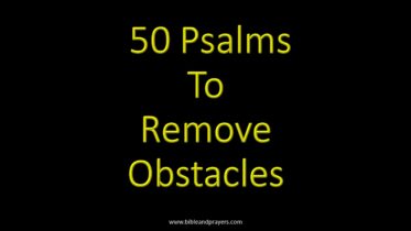 50 Psalms To Remove Obstacles