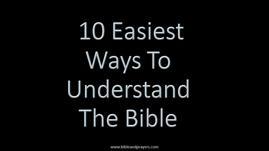 10 Easiest Ways To Understand The