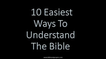 10 Easiest Ways To Understand The Bible