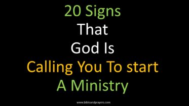 20 Signs That God Is Calling You To start A Ministry