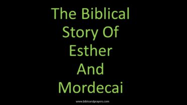 The Biblical Story Of Esther And Mordecai