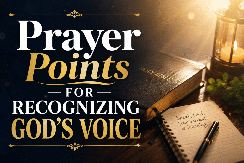 Prayer Points for Divine Direction