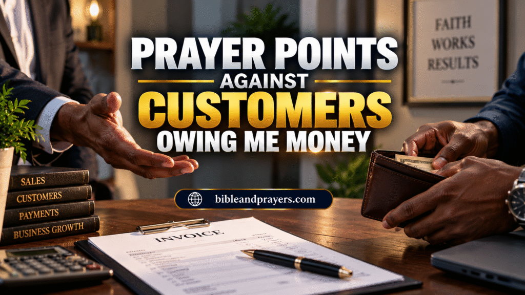 Prayer Points for Recovery of Business Debts