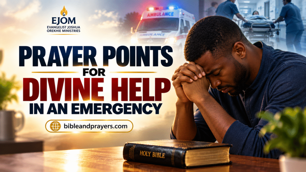 Prayer Points for Urgent Divine Intervention