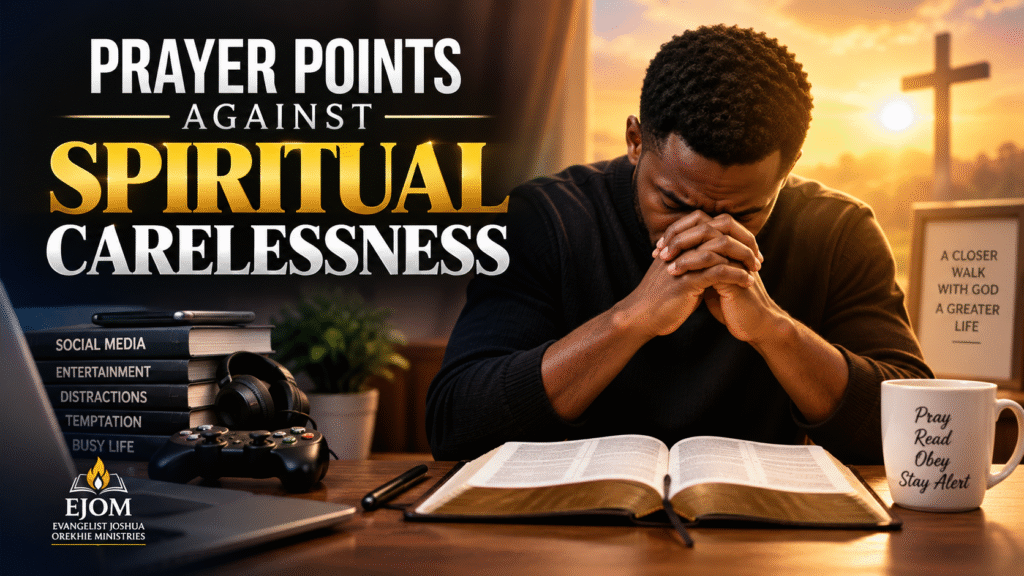 Prayer Points Against Spiritual Laziness