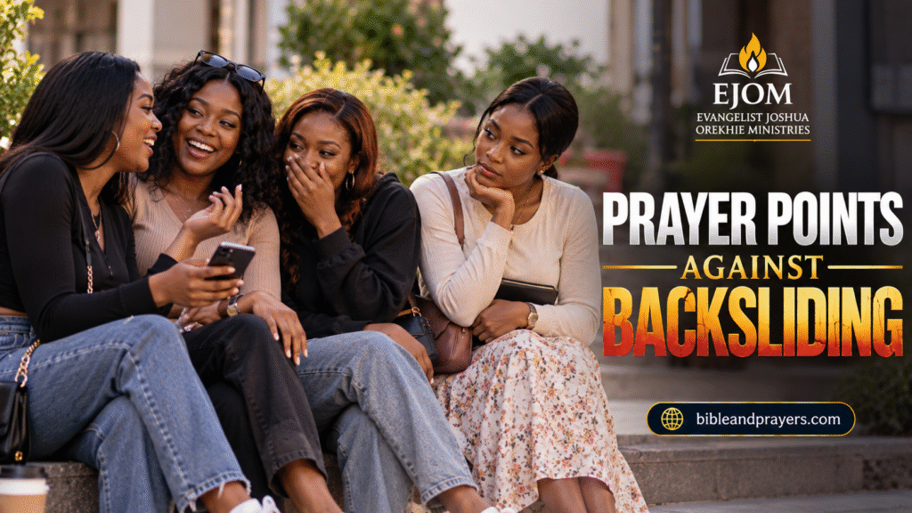 Prayer Points Against Falling Away From God