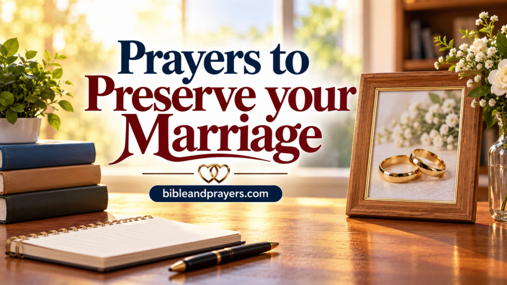Prayer Points to Strengthen Your Marriage