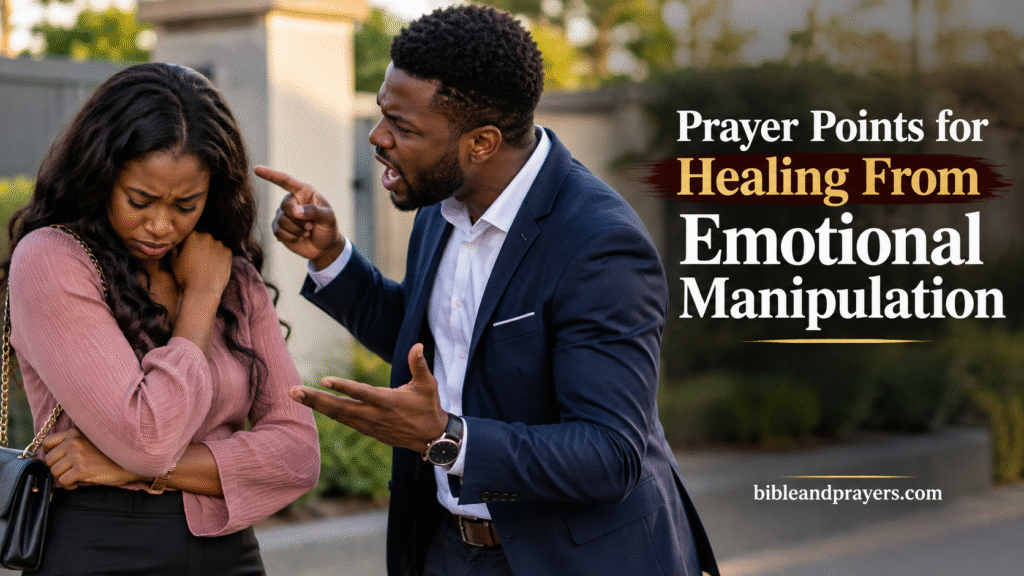 Prayer Points for Healing From a Controlling Relationship