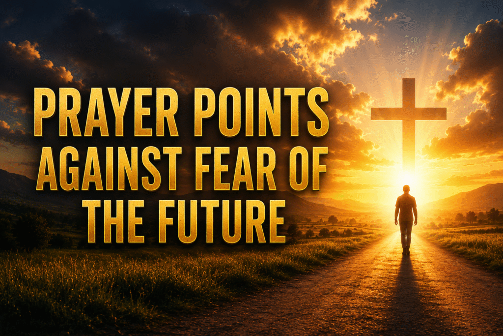 Prayer Points Against Anxiety About the Future