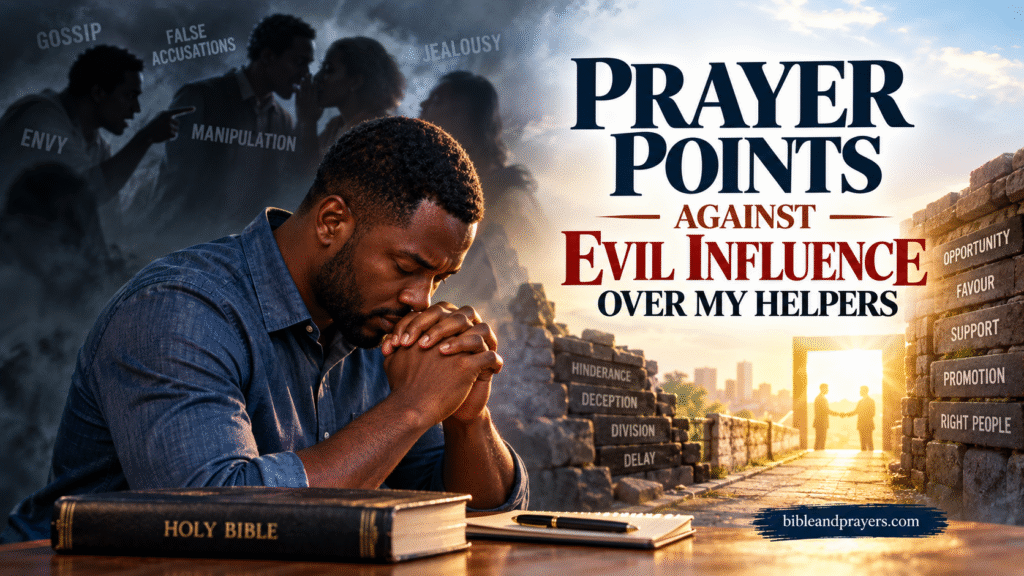 Prayer Points Against Evil Counsel Concerning Me