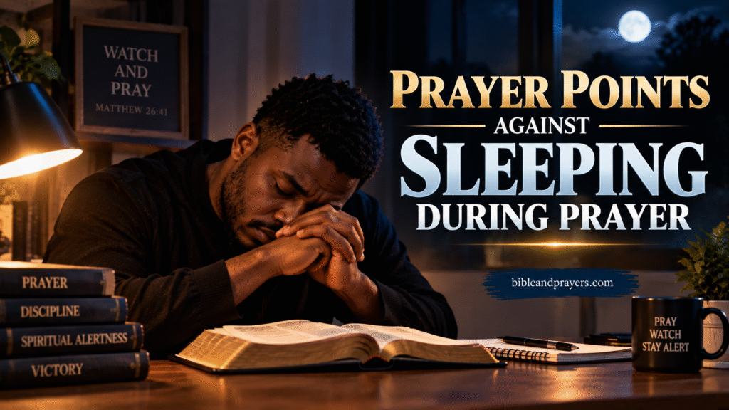 Prayer Points Against Distraction During Prayer