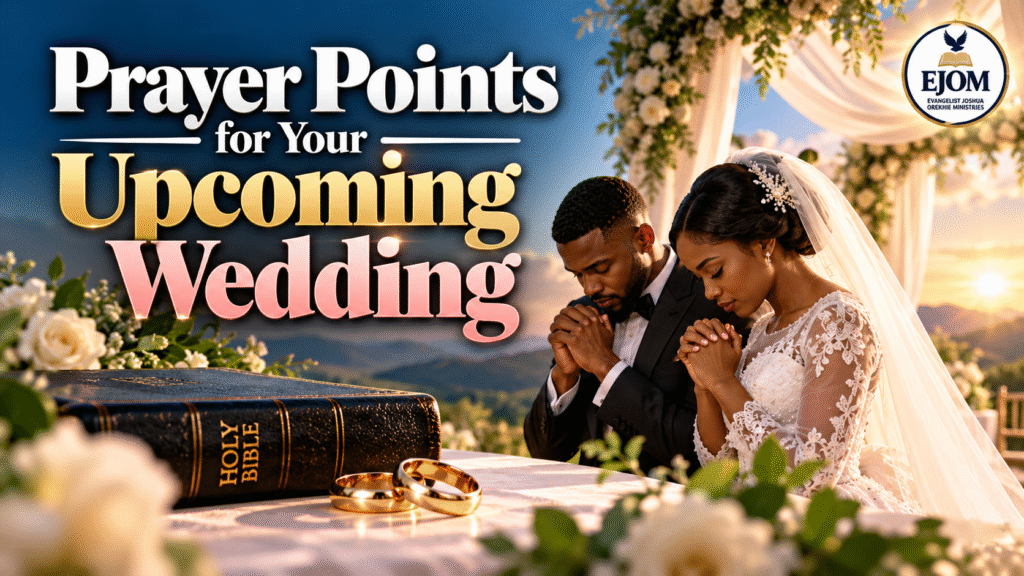 Prayer Points Before Your Wedding Day