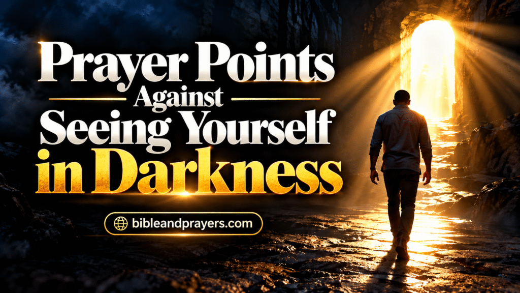 Prayer Points Against Being Surrounded by Darkness in the Dream