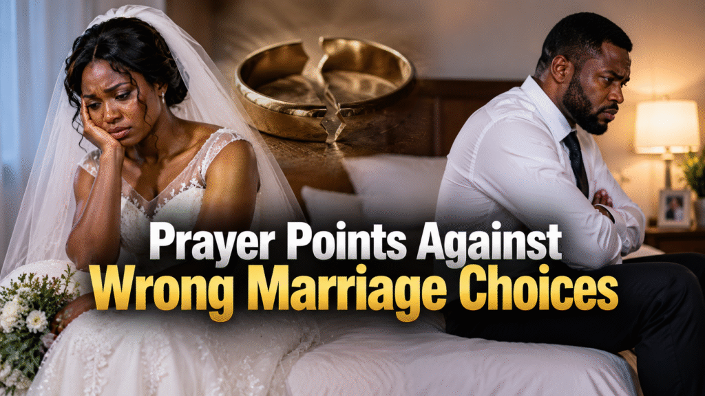 Prayer Points Against Choosing the Wrong Life Partner