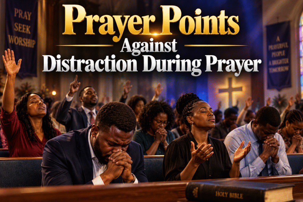 Prayer Points Against Losing Focus During Prayer