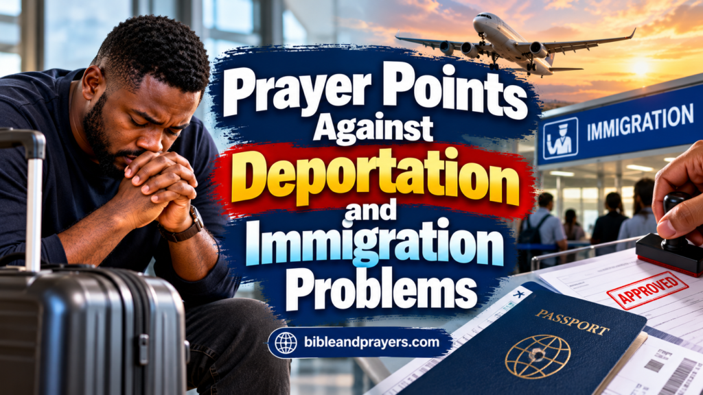 Prayer Points Against Visa Rejection and Immigration Delays