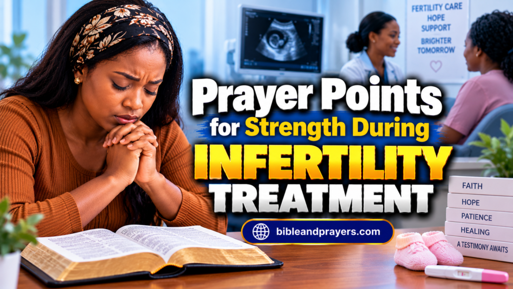 Prayer Points for Successful Infertility Treatment