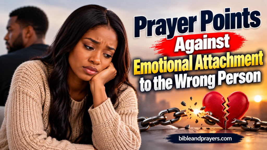Powerful Prayer Points to Break Unhealthy Emotional Attachments