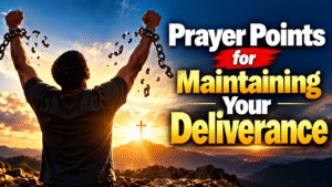 Powerful Prayers to Remain Delivered and Spiritually Free