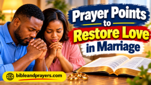 Prayer Points to Bring Back Love Between Husband and Wife