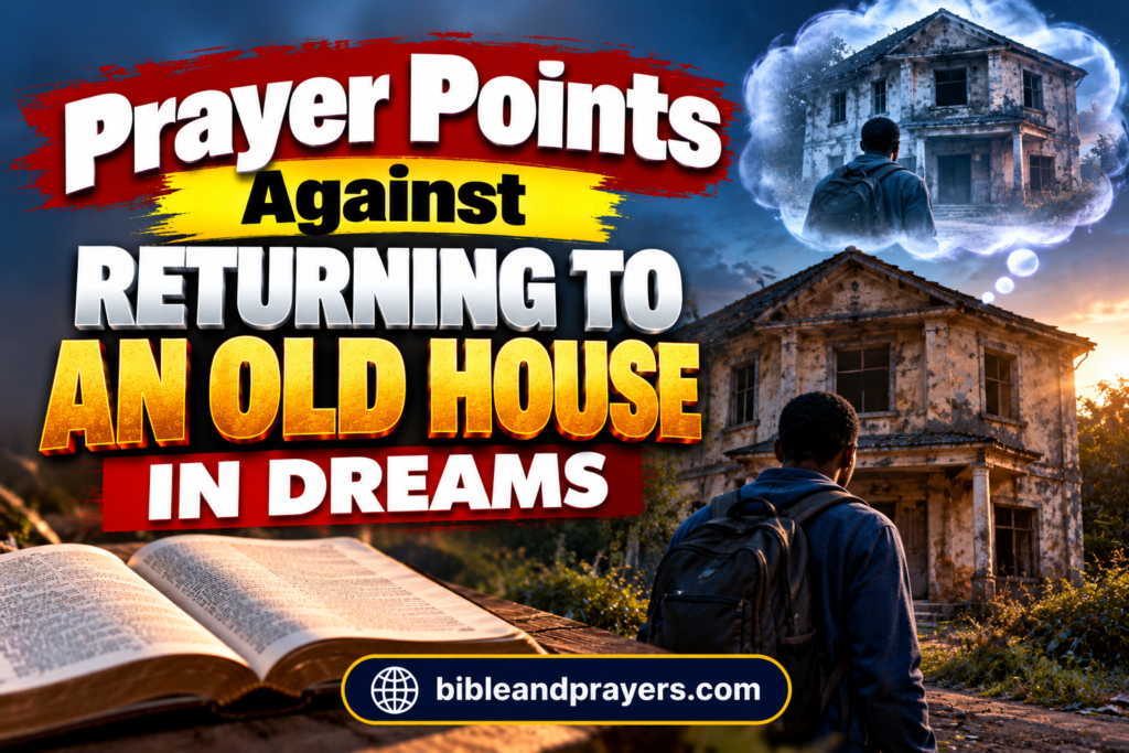 Prayer Points Against Returning to Your Childhood Home in Dreams
