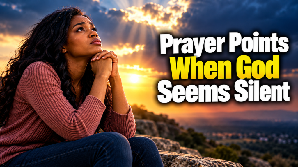 Powerful Prayer Points for Unanswered Prayers and Delayed Answers