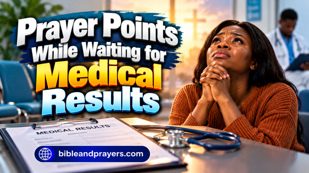 Prayer Points for Good Medical Test Results