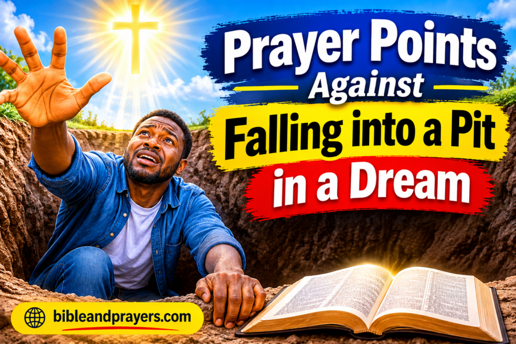 Prayer Points Against Falling into a Deep Hole in a Dream