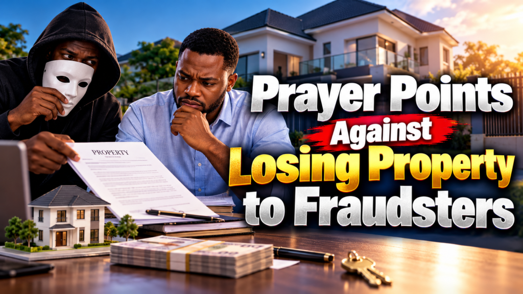 Prayer Points Against Property Fraud and Scammers